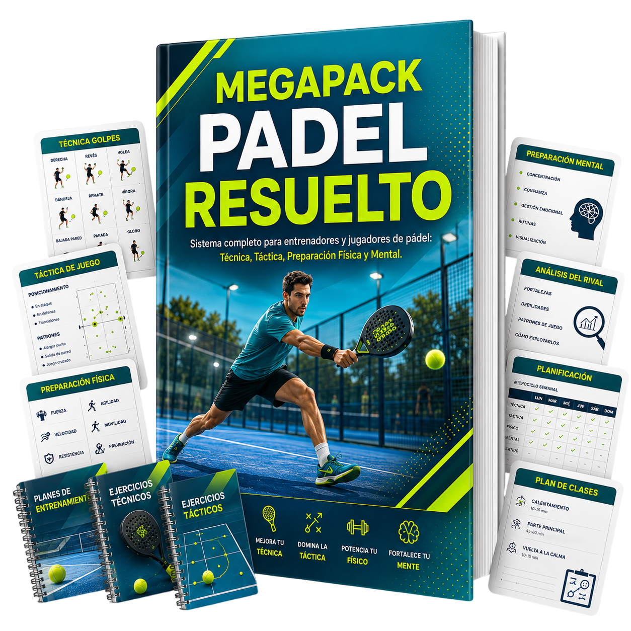 MEGAPACK PADEL RESUELTO